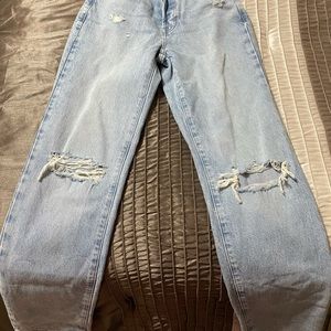 Pacsun 5 button jeans with rips in knees!